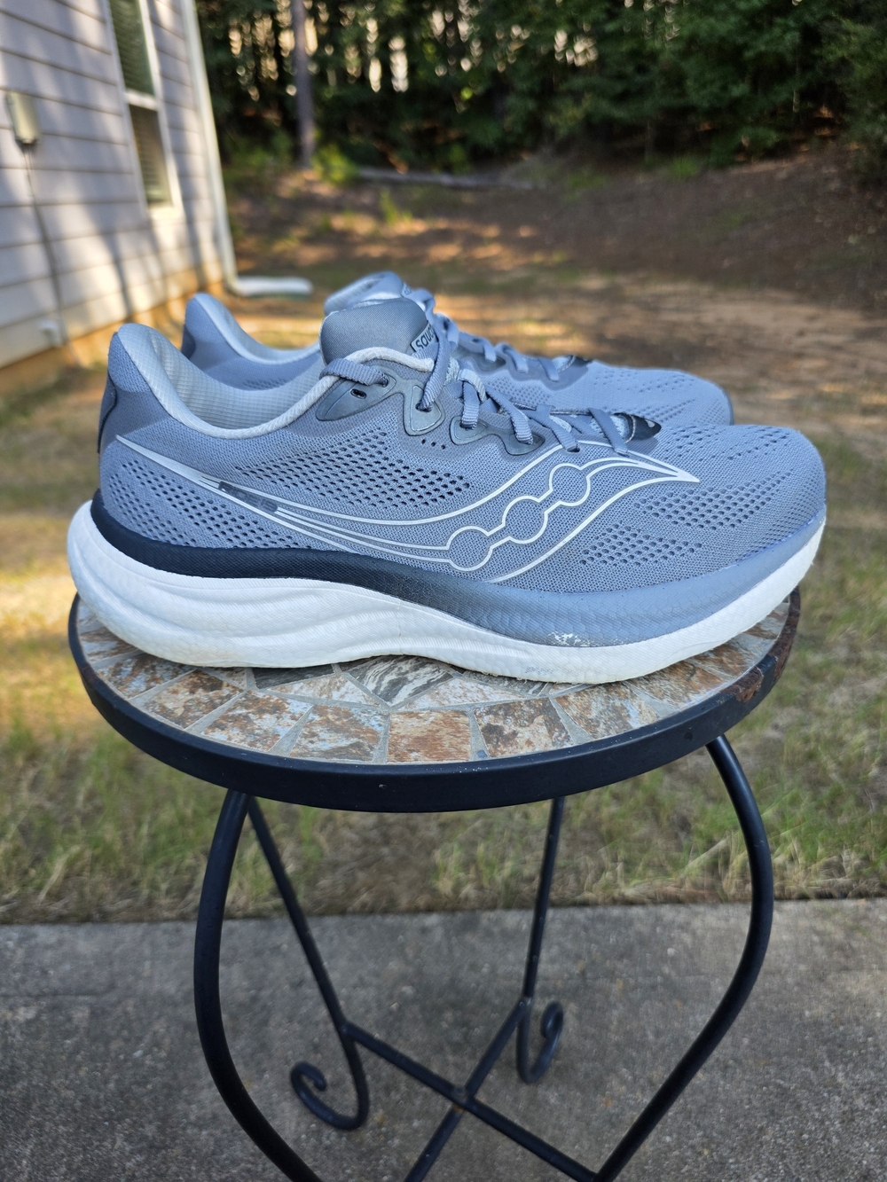 Saucony Ride 19 S21055-106 Likely Flint/Shadow Running Shoes Sneaker Men Sz 10.5